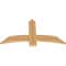 Ekena Millwork Bellingham Timber Gable Bracket, Western Red Cedar, 48"W x 26"H x 1 1/2"D x 5 1/2"F, 13/12 Pitch GBW048X26X0206BEL00SWR - alternate 4